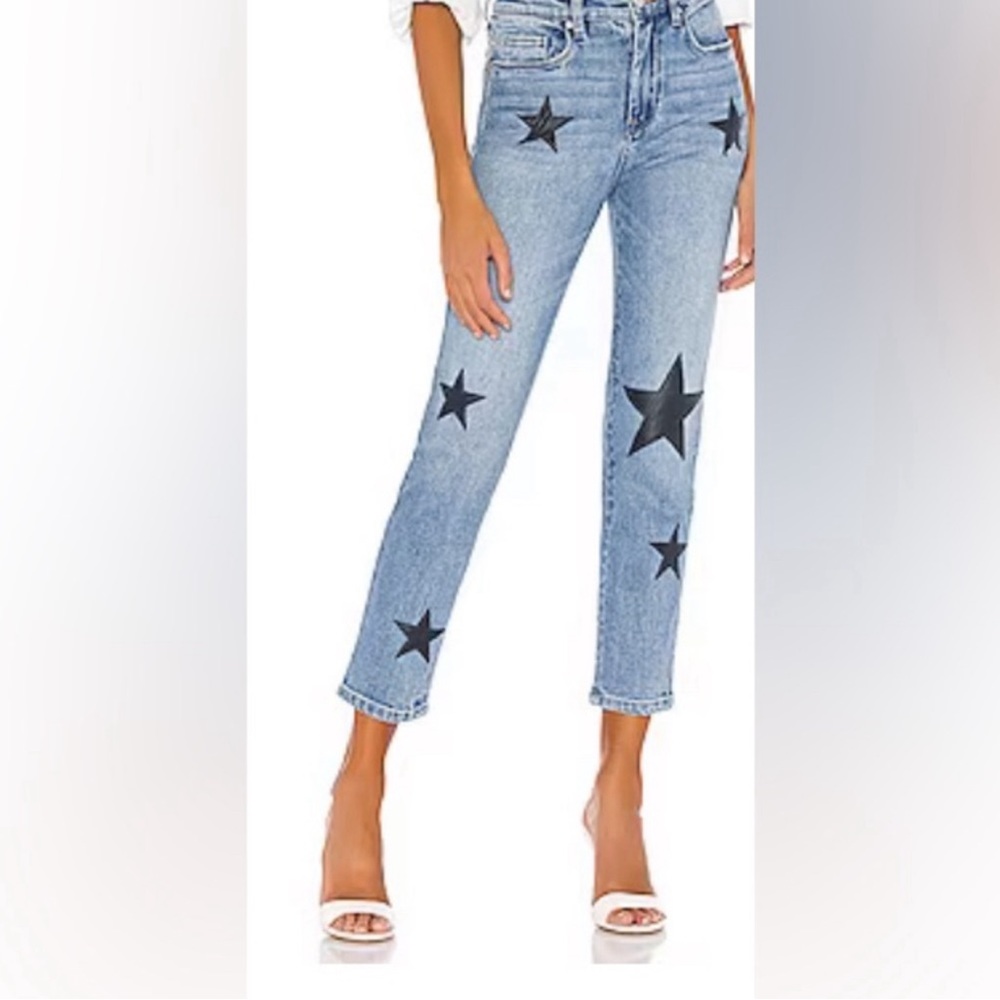 Blank NYC star jeans “the madison crop”